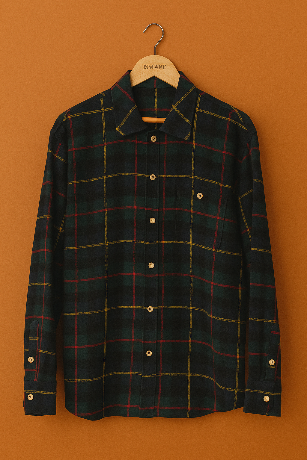 1021-Classic Checkered Button Down