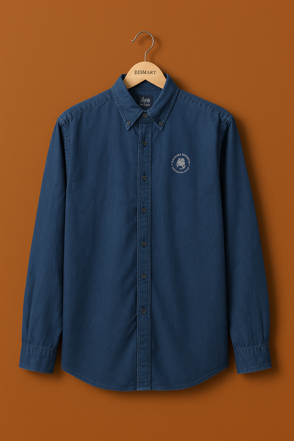 1025-Harvey Miller |Classic Navy Button Down
