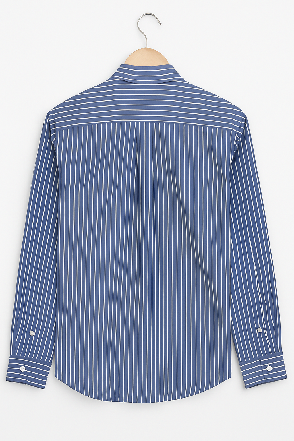 1011-Blue Striped Premium Button Down