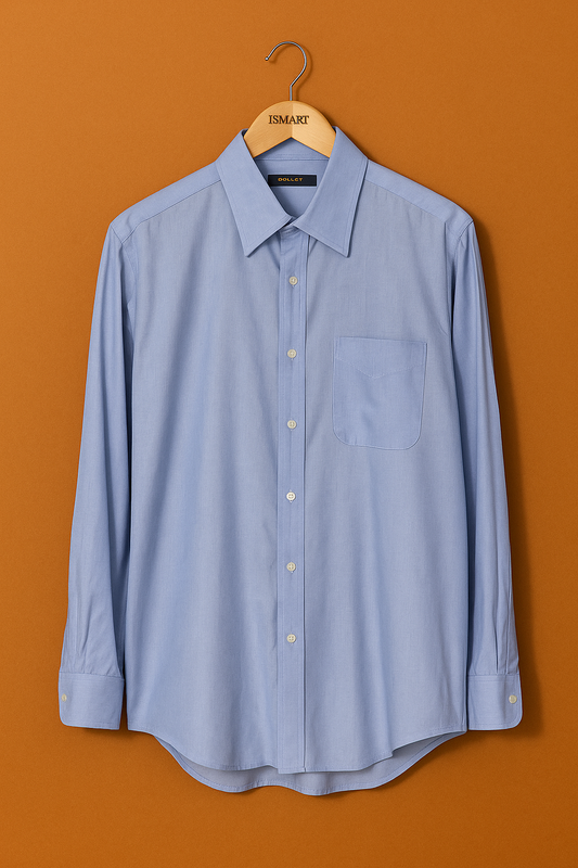 1026- T.HILFIGER| Classic Light Blue Button Down