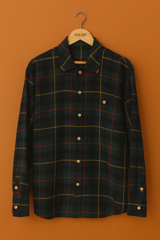 1021-Classic Checkered Button Down