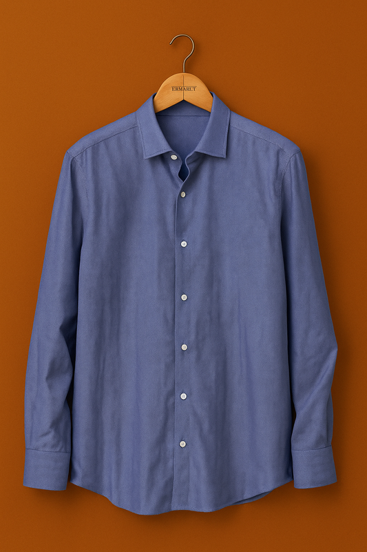 1008- T.HILFIGER | Classy Textured Button Down