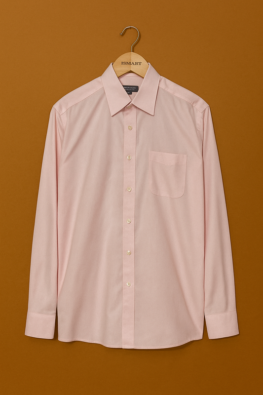 1020-Classic Baby Pink Button Down