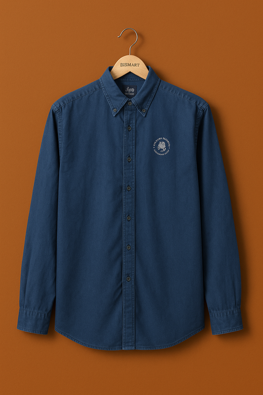 1025-Harvey Miller |Classic Navy Button Down