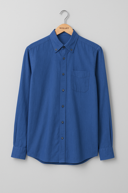 1019- NEXT | Classic Blue Button Down