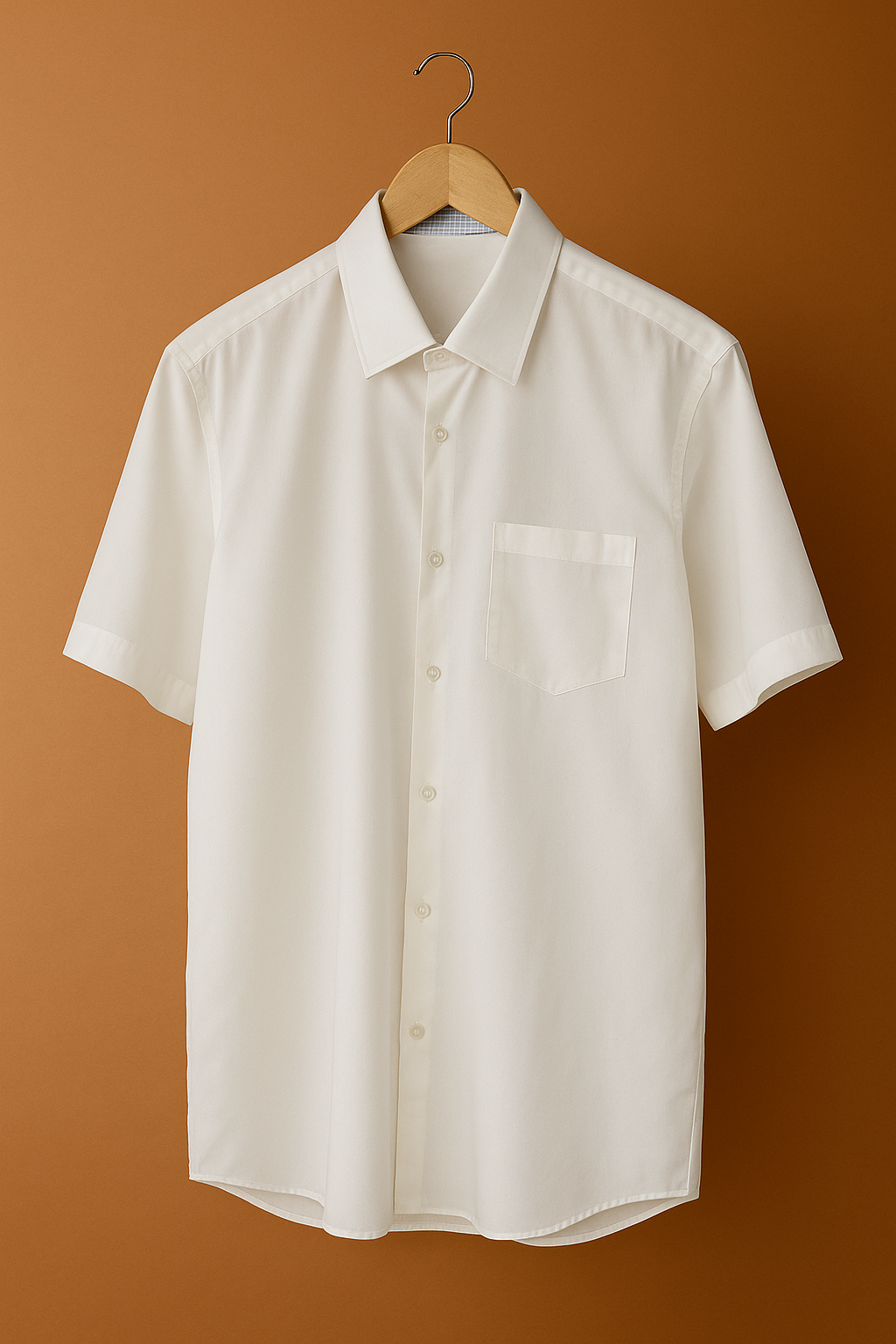 1006-Classic White  Button Down