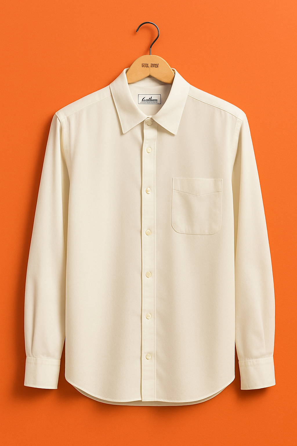 1029-Daniel Jchagen | Classic White Textured Button Down